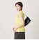 【WEB限定 Wardrobe DAILY MINIMAL】シャーリング ノースリーブトップス