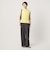 【WEB限定 Wardrobe DAILY MINIMAL】シャーリング ノースリーブトップス