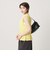 【WEB限定 Wardrobe DAILY MINIMAL】シャーリング ノースリーブトップス
