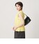 【WEB限定 Wardrobe DAILY MINIMAL】シャーリング ノースリーブトップス