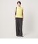 【WEB限定 Wardrobe DAILY MINIMAL】シャーリング ノースリーブトップス