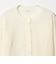 【WEB限定 Wardrobe DAILY MINIMAL】ハーフスリーブ シアーカーディガン ウォッシャブル