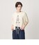 【WEB限定 Wardrobe DAILY MINIMAL】ハーフスリーブ シアーカーディガン ウォッシャブル