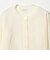 【WEB限定 Wardrobe DAILY MINIMAL】ハーフスリーブ シアーカーディガン ウォッシャブル