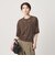 【WEB限定 Wardrobe DAILY MINIMAL】ハーフスリーブ シアーカーディガン ウォッシャブル