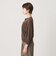 【WEB限定 Wardrobe DAILY MINIMAL】ハーフスリーブ シアーカーディガン ウォッシャブル