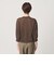 【WEB限定 Wardrobe DAILY MINIMAL】ハーフスリーブ シアーカーディガン ウォッシャブル