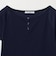 ポリエステルコットン ヘンリーネックTシャツ