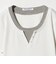 ヘンリーネック レイヤード Tシャツ
