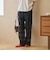 【WEB限定 Wardrobe DAILY MINIMAL】レース イージーパンツ ウォッシャブル