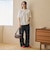 【WEB限定 Wardrobe DAILY MINIMAL】レース イージーパンツ ウォッシャブル