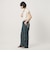 【WEB限定 Wardrobe DAILY MINIMAL】レース イージーパンツ ウォッシャブル