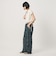 【WEB限定 Wardrobe DAILY MINIMAL】レース イージーパンツ ウォッシャブル