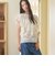 【WEB限定 Wardrobe DAILY MINIMAL】レース 2WAYブラウス ウォッシャブル