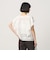 【WEB限定 Wardrobe DAILY MINIMAL】レース 2WAYブラウス ウォッシャブル