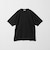 リネン テクスチャード クルーネック Tシャツ