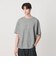 リネン テクスチャード クルーネック Tシャツ