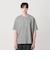 リネン テクスチャード クルーネック Tシャツ