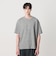 リネン テクスチャード クルーネック Tシャツ