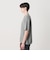 リネン テクスチャード クルーネック Tシャツ