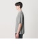 リネン テクスチャード クルーネック Tシャツ