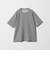リネン テクスチャード クルーネック Tシャツ