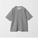 リネン テクスチャード クルーネック Tシャツ