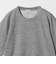 リネン テクスチャード クルーネック Tシャツ