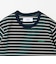 ＜NICE WEATHER＞ウィメンズ ボーダー ショートスリーブ Tシャツ