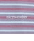 ＜NICE WEATHER＞ウィメンズ ボーダー ショートスリーブ Tシャツ