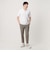 【WEB限定 WARDROBE SMART】サマーファンクション スキニー クロップドパンツ【吸水速乾】