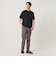 【WEB限定 WARDROBE SMART】クール ストレッチ イージーパンツ 【接触冷感・吸水速乾】