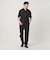【WEB限定 WARDROBE SMART】サマーファンクション 1P ワイド スラックス【吸水速乾】