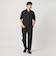 【WEB限定 WARDROBE SMART】サマーファンクション 1P ワイド スラックス【吸水速乾】
