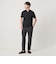 【WEB限定 WARDROBE SMART】サマーファンクション 1P ワイド スラックス【吸水速乾】