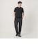 【WEB限定 WARDROBE SMART】サマーファンクション 1P ワイド スラックス【吸水速乾】