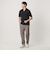 【WEB限定 WARDROBE SMART】サマーファンクション 1P ワイド スラックス【吸水速乾】