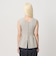 【WEB限定 Wardrobe DAILY MINIMAL】ペプラム2WAY ノースリーブリブニット ウォッシャブル