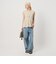 【WEB限定 Wardrobe DAILY MINIMAL】ペプラム2WAY ノースリーブリブニット ウォッシャブル