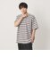＜NICE WEATHER＞ボーダー ショートスリーブ Tシャツ