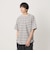 ＜NICE WEATHER＞ボーダー ショートスリーブ Tシャツ