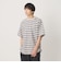 ＜NICE WEATHER＞ボーダー ショートスリーブ Tシャツ