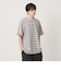＜NICE WEATHER＞ボーダー ショートスリーブ Tシャツ