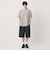 ＜NICE WEATHER＞ボーダー ショートスリーブ Tシャツ