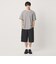 ＜NICE WEATHER＞ボーダー ショートスリーブ Tシャツ