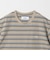 ＜NICE WEATHER＞ボーダー ショートスリーブ Tシャツ