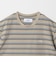 ＜NICE WEATHER＞ボーダー ショートスリーブ Tシャツ
