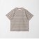 ＜NICE WEATHER＞ボーダー ショートスリーブ Tシャツ