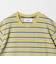 ＜NICE WEATHER＞ボーダー ショートスリーブ Tシャツ
