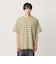 ＜NICE WEATHER＞ボーダー ショートスリーブ Tシャツ